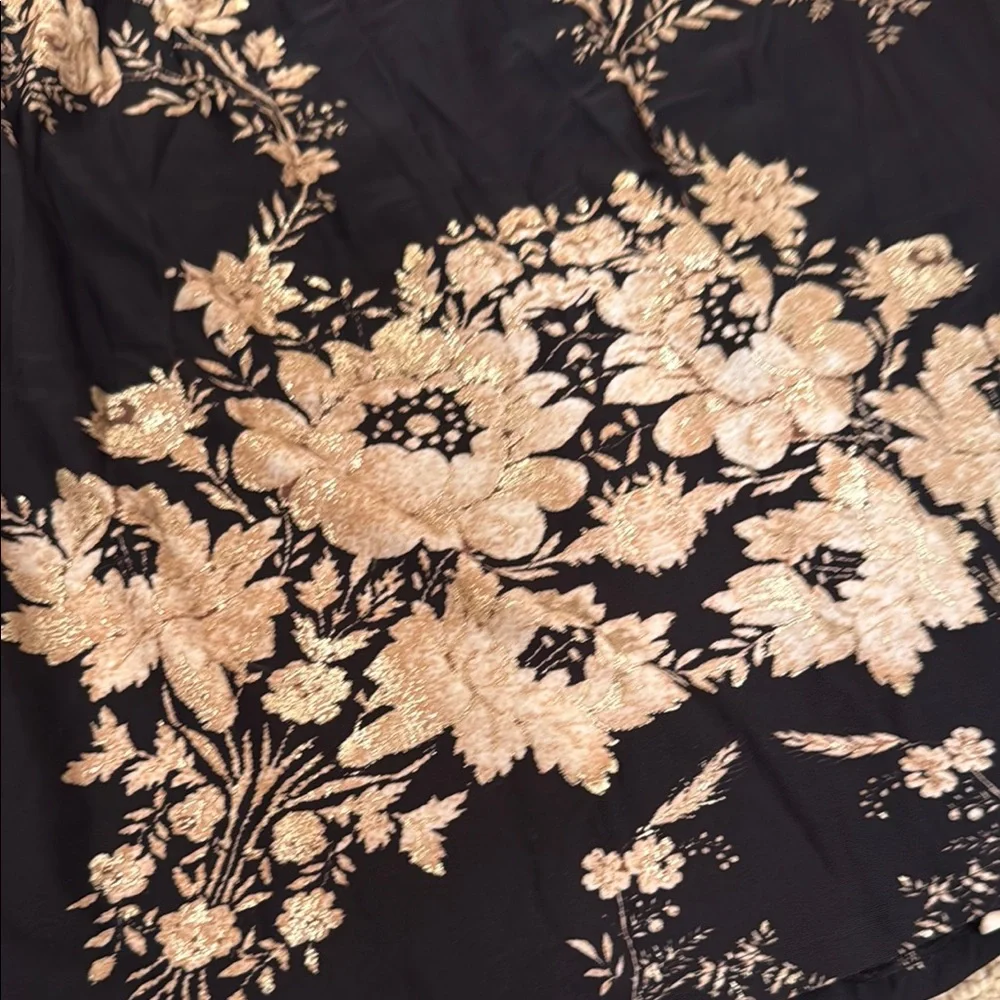 Roberto Cavalli Elegant Black Floral Dress size 48 - Picture 3 of 8